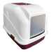 Litera Jumbo Cat Litter Box with Odor Filter and Scoop 0