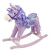 Caballo Mecedor Rosa/vio-movimiento/luz/sonido Ploppy 370654 1