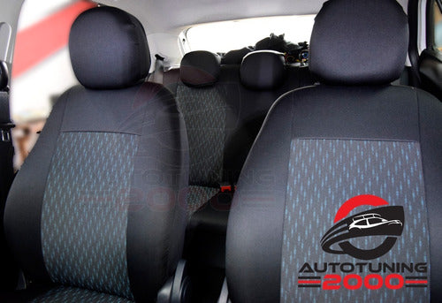 Car Seat Covers Fabric Autotuning2000 Matrix for Toyota Etios 0