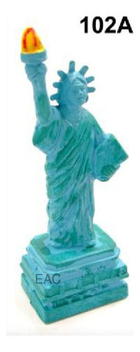 IMPORT EAC Statue Of Liberty Color Mini Sacapunta Metal Coleccion 102a 1