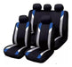 BestCar Seat Covers Blue Fabric Suzuki + Carpet Set + Gifts 2