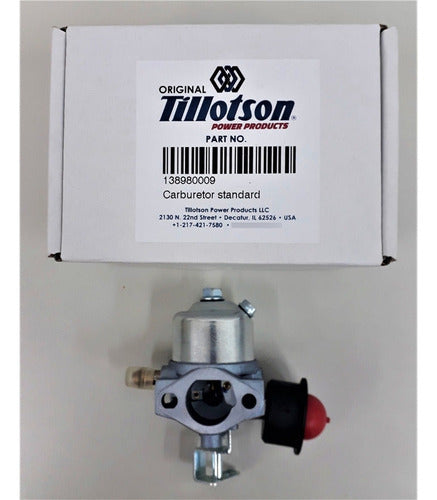 Tillotson Carburetor 4 Hp Niwa Sensei Luqstoff 98 Cc 3