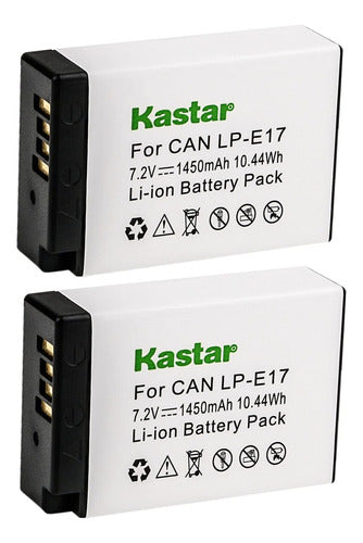 Baterias Lp-e17 X 2u 7.2v 1450mah Para Camaras Cannon 0