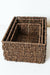 Marian Todo Organizado Seagrass Rectangular Basket L 7