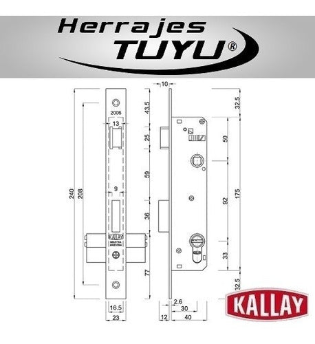 Kallay 2006 Modena H51 30+50 Euro Multipoint Lock 1