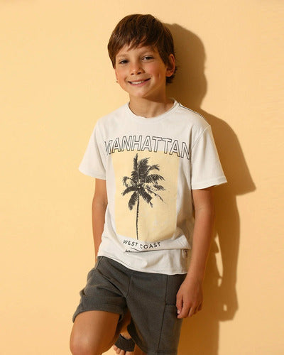 Wanama Kids Sun Premium Cotton Short Sleeve T-Shirt for Boys 1