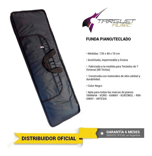 TIVER Funda Para Piano 88 Teclas Reforzada 1