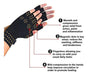 Guantes De Compresión Para Artritis: Guantes Magnéticos Para 1