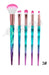 Beautifull Regalos Set of 5 Soft Gradient Handle Makeup Brushes 5