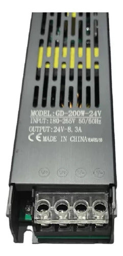 Metallic Switching Power Supply 24V 8A Transformer LCD LED Strip 1