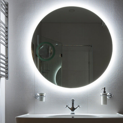 Round LED Mirror 60cm with On/Off Sensor 1