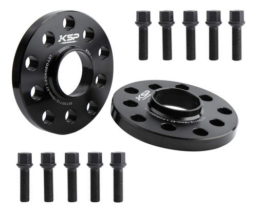 KSP PERFORMANCE 5 X 100 Wheel Spacers, 2 Spacers 0