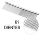 MULTISHOP Double Rake Brush Kit + 60 Teeth Comb 1