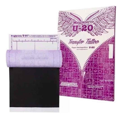 U-20 Magisterio Hectographic Paper Transfer X50 Tattoo Tattoos 0