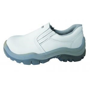 Zapato Blanco Elastizado (s/cordón) Punta Plást T40 Fujiwara 0