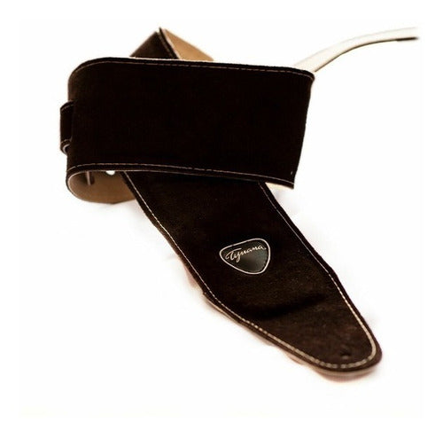 Padded Suede Shoulder Guitar Strap by Corona 10
