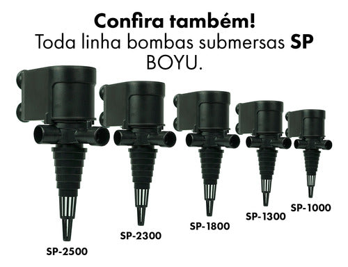 Bomba Submersa Boyu Sp-2500 1400l/h 110v 2