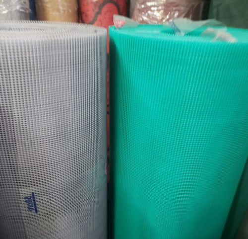 Reinforced Gray Plastic Mosquito Netting 1.20 x 1 m 1