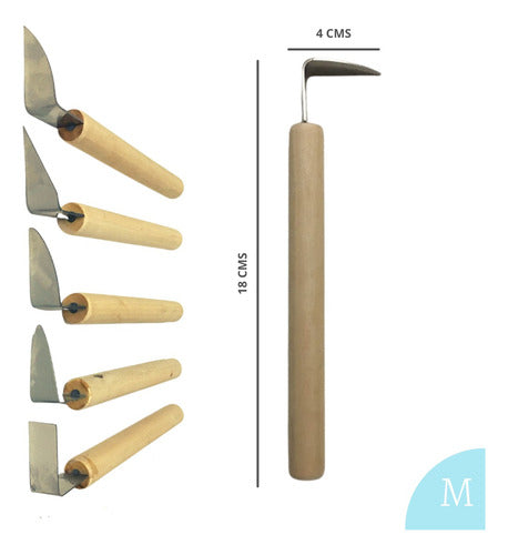 Minitools Triangular Returner for Ceramics and Pottery 1