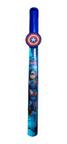 Children's Avengers Bubble Blower 37cm Captain America/Iron Man X6 0