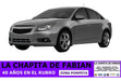 Paragolpe Trasero Chevrolet Cruze 2010 / 2013 4ptas P/sensor 1