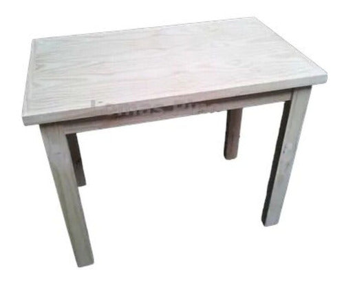 Lomas Pino Dining Table 120 X 70cm | Economic Line | Pine Wood 0