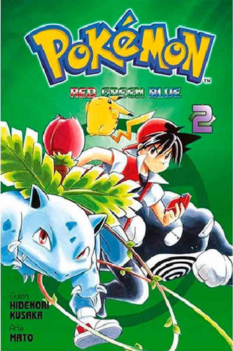 Pokémon 2 Red Green Blue 2 - Hidenori Kusaka - Panini Argentina - Pokemon 2 Red Green Blue 2 - Hidenori Kusaka - Panini Arg