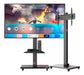 PUY Mobile TV Stand for Monitors 16 to 70' with Wheels 1