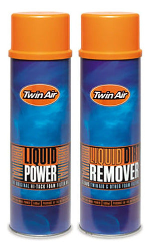 Twin Air Motorcycle Air Filter Cleaner + Oil Kit 0
