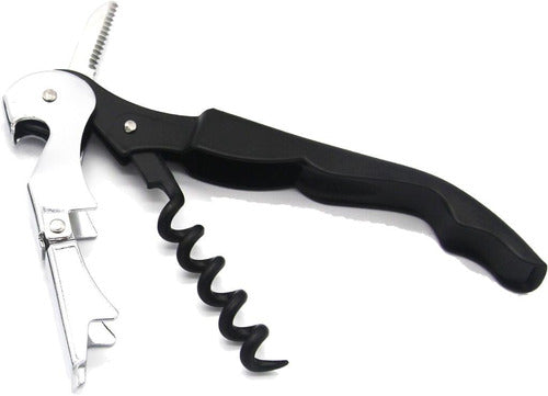 Silcook Double Action Corkscrew - Black 0