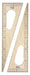 Fime Wood Ruler 60 cm 0