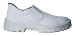 Bracol Elastic Work Shoe with Plastic Toe - White 5