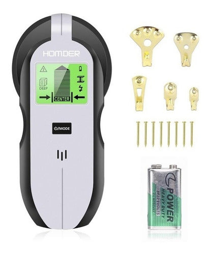 TecnoliveUSA 4 in 1 Stud Finder - Metal, Voltage, Wood, Screws 1