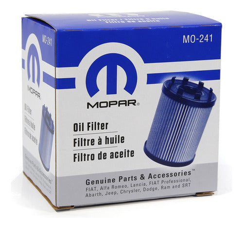 Filtro De Aceite Mopar Fiat Bravo 1.4 L 16v Dynamic 12/15 80 1