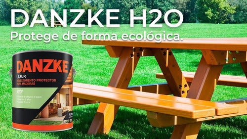 Petrilac Protector Madera Exterior Filtro UV Danzke H2O 1 Lt 2