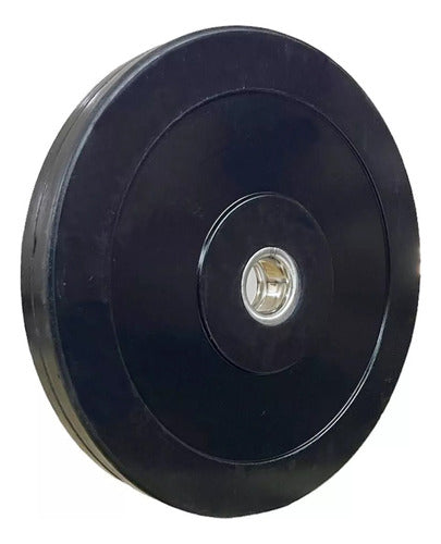 FM-PESAS Olympic Bumper Plate 10kg Rubber 0