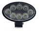 Luxled Oval LED Auxiliary Light 24W 8 LED for Tractors and Harvesters 1