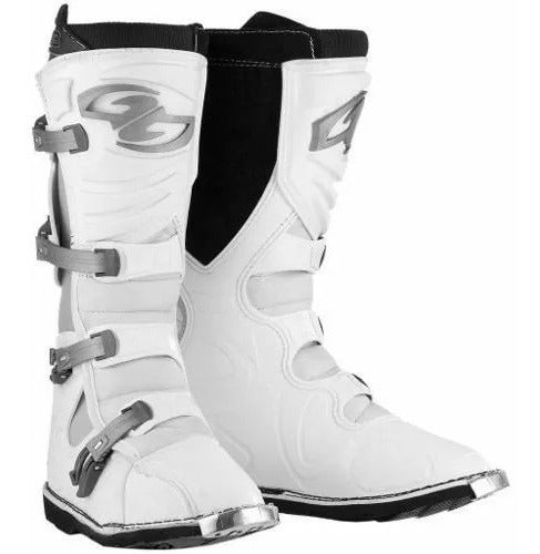 Pro Tork Cross Combat 4 White and Black Motorcycle Boots 6