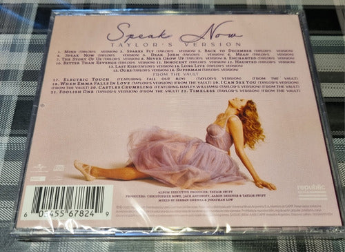 Taylor Swift  - Speak  Now - Taylor's Versión- 2 Cds Nuevo 1