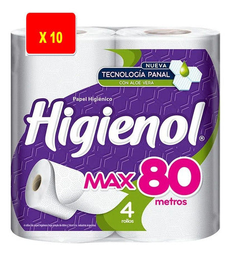 Higienol Max Chamomile Toilet Paper 80 m - Bag 1