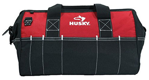 Bolsa De Herramientas Husky Talla Full Rojo Y Negro 1