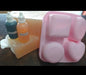 Rincon de Artes Silicone Mold + 2kg Soap + 2 x 60cc Colorants 3