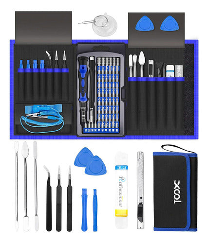 XOOL 80 in 1 Tool Kit for Repairing Macbook, Phones, PC, Xbox, Tablet 0