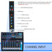 Pyle 8 Ch. Studio Dj Mixer [audio Interface Mixing Sound 5