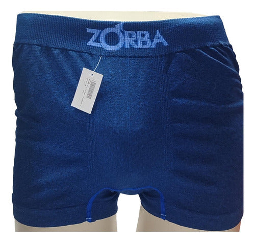 Seamless Heather Microfiber Men's Boxer Zorba 141Z 0