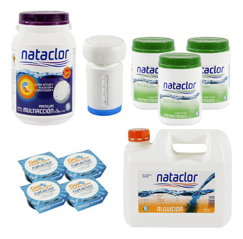 Nataclor Granulated Chlorine Tablets Algaecide 40000lt 3-Month Supply 0