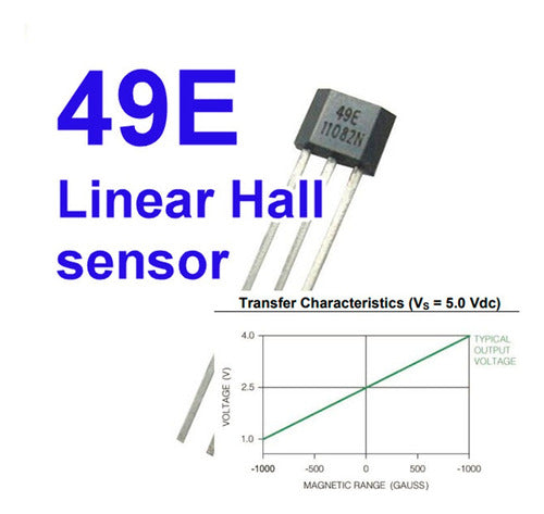 Sensor Efecto Hall 49e Campo Magnetico Ss49e Oh49e Nubbeo 1