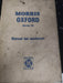 Manual De Propietario Morris Oxford 6 Original Impreso 0