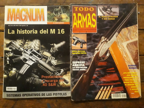 Magnum - Todo Armas - Lote Revistas 0