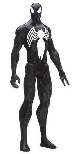 Spider-Man Marvel Ultimate Spider-Man Titan Hero Series Black Suit Figure 0